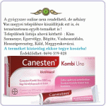 Canesten Kombi uno 500 hüvelytabletta és krém (1x)