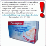 Canespro körömgomba elleni szett (kenőcs+tapasz+reszelő)