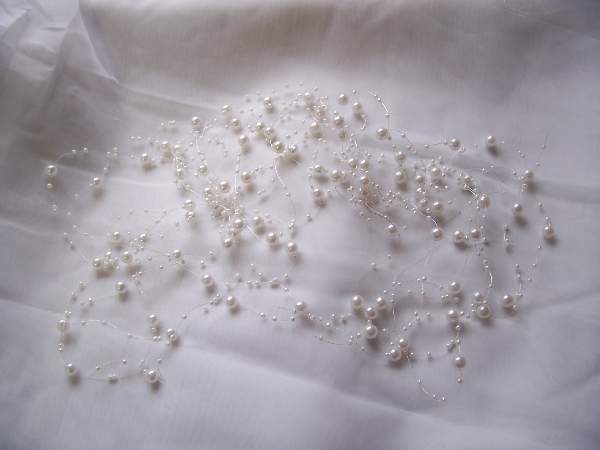gy�ngyboa (5 *1,2 m) feh�r