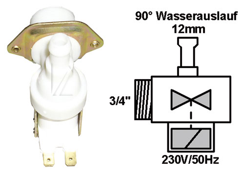 MÁGNESSZELEP WHIRLPOOL AWT ew01747