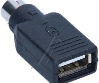 1x 6Pin Mini DIN dugó (PS2) . 1x USB-alj A ew02797