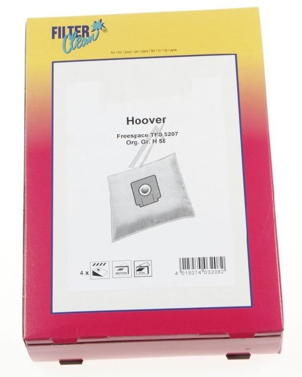 H128 Porzsák HOOVER ew02936