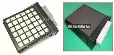 Kazett�s Hepa H13 sz�r� samsung SC6210, VCC6210, SC6216, VCC6216, SC6260, VCC6260 porsz�v�hoz  ew03580