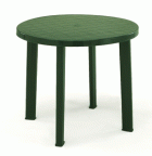 TONDO zöld asztal átm: 90cm