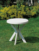 DON fehér asztal átm: 70cm