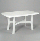 RODANO fehér asztal 138x88cm