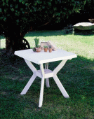 NILO 79x79cm fehér asztal