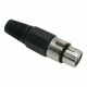 XLR 3 pol. (2) alj lengő