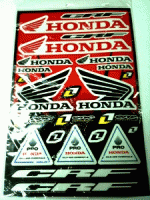 Honda CRF matrica tábla