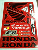 Honda CR matrica tábla
