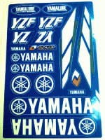 Yamaha YZ matrica tábla