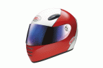 Bell M1 motoros bukósisak piros-fehér
