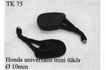 Univerzális Suzuki, Honda tükör szett TK75