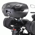 Givi V47NNT motoros túradoboz alap fekete, szürke prizma