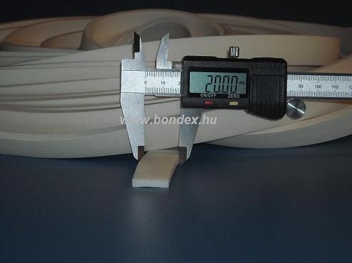 szilikon szivacs szalag 20 x 5 mm