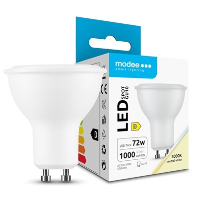 PILA LED 6,5W GU10 (~65W) 2700K Meleg Fehér