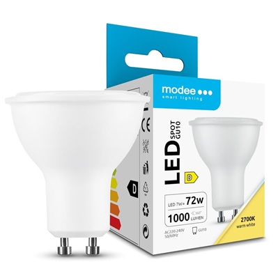 PILA LED 4,7W GU10 (~50W) 2700K Meleg Fehér