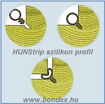 HUNStrip szilikon profil