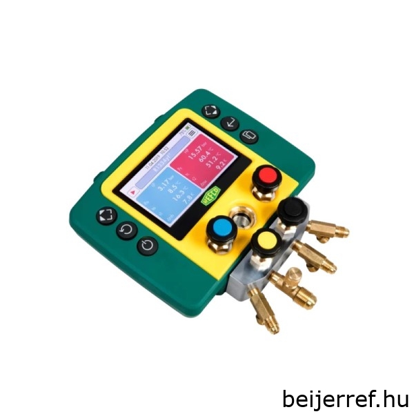 Refco RefMate-4 professzionális 4-utas digitális szervízcsaptelep ...