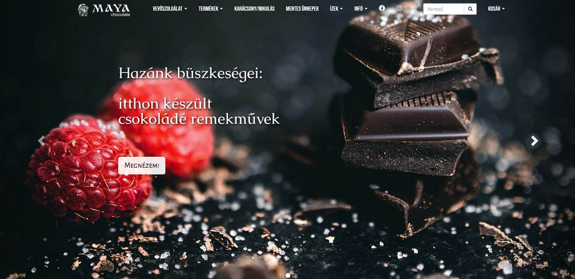 csokikorzo.hu webáruház