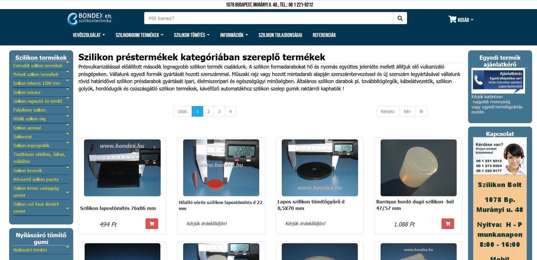 szilikonbolt.hu webáruház
