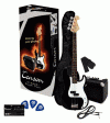 VGS  Gewa Pure Black Elektromos basszusgitár szett PS502.570 