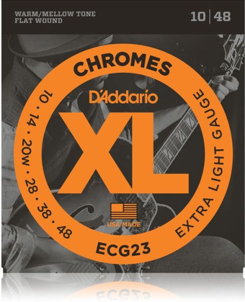 D'Addario E-Git.strings ECG26 13-56 Chromes Flatwound - Strings