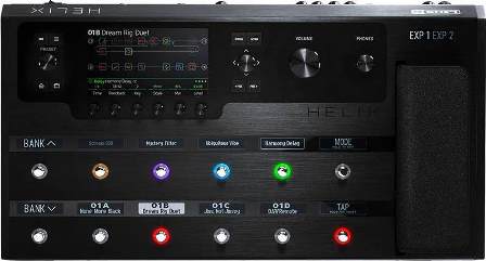 Line6 Helix gitár multieffekt