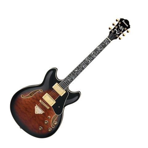 Ibanez AS93QMSP-DBS 6 húros jazz gitár